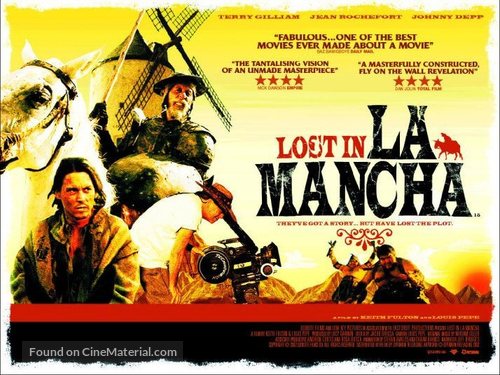 Lost In La Mancha - British Movie Poster