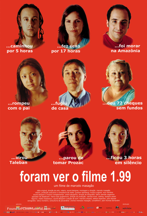 1,99 - Um Supermercado Que Vende Palavras - Brazilian Movie Poster