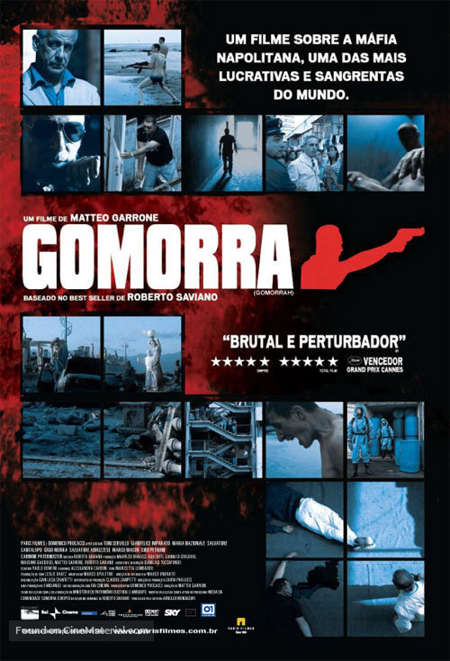 Gomorra - Brazilian Movie Poster