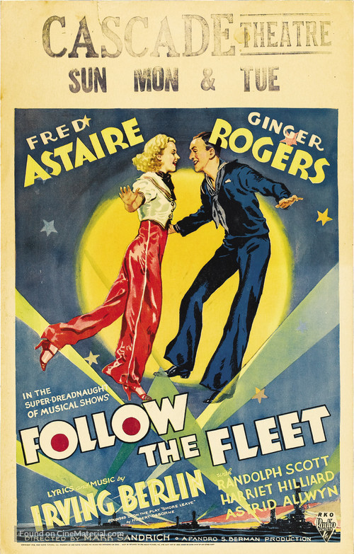 Follow the Fleet - Movie Poster