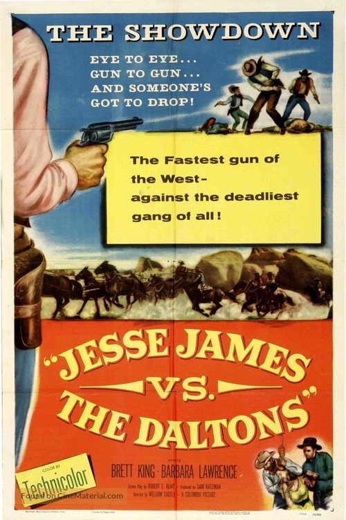 Jesse James vs. the Daltons - Movie Poster