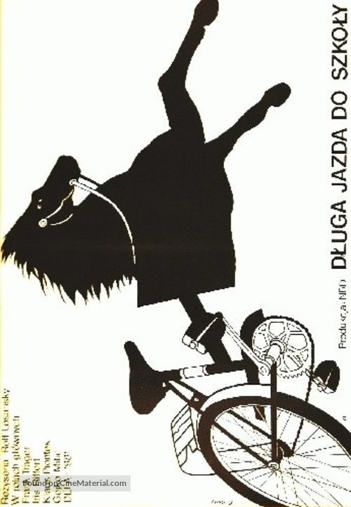 Der lange Ritt zur Schule - Polish Movie Poster