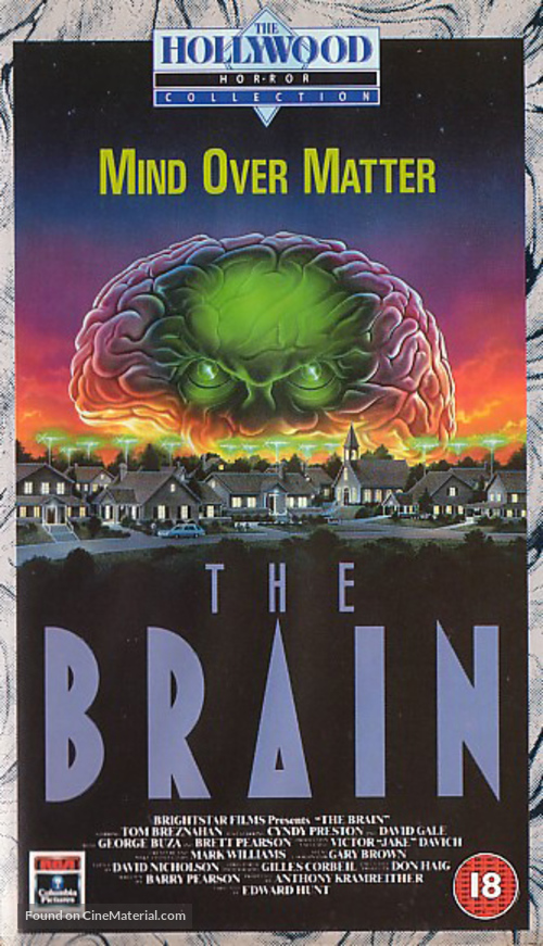 The Brain - British VHS movie cover