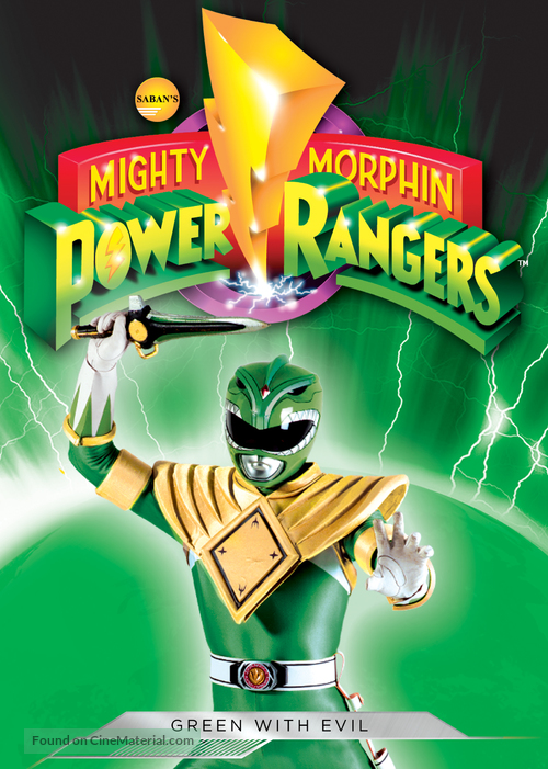 &quot;Mighty Morphin&#039; Power Rangers&quot; - DVD movie cover