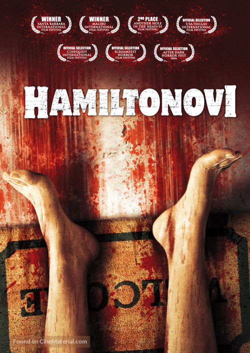 The Hamiltons - Czech DVD movie cover