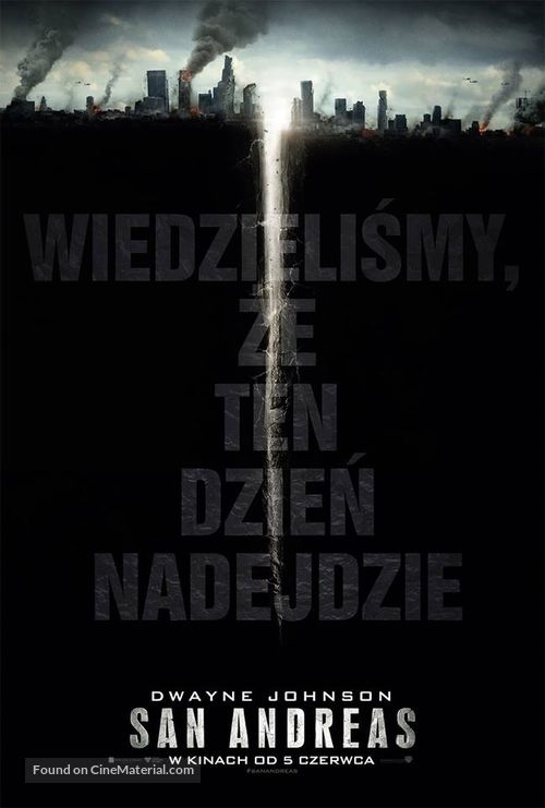 San Andreas - Polish Movie Poster