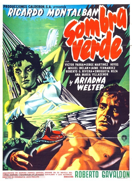 Sombra verde - Mexican Movie Poster