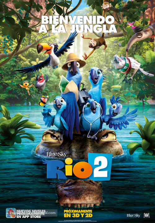 Rio 2 - Spanish Movie Poster