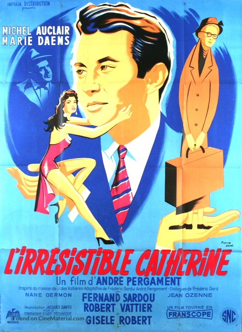 L&#039;irr&eacute;sistible Catherine - French Movie Poster