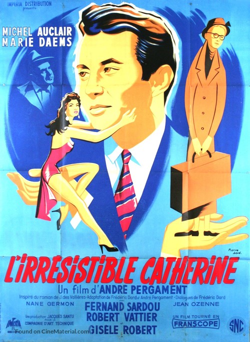 L&#039;irr&eacute;sistible Catherine - French Movie Poster