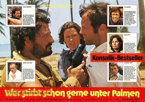 Wer stirbt schon gerne unter Palmen? - German Movie Poster