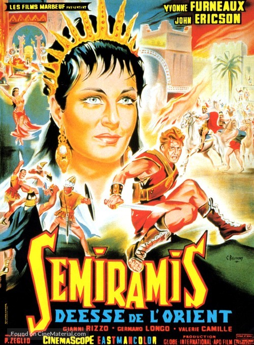 Io Semiramide - French Movie Poster