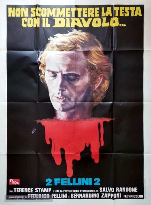 Toby Dammit - Italian Movie Poster