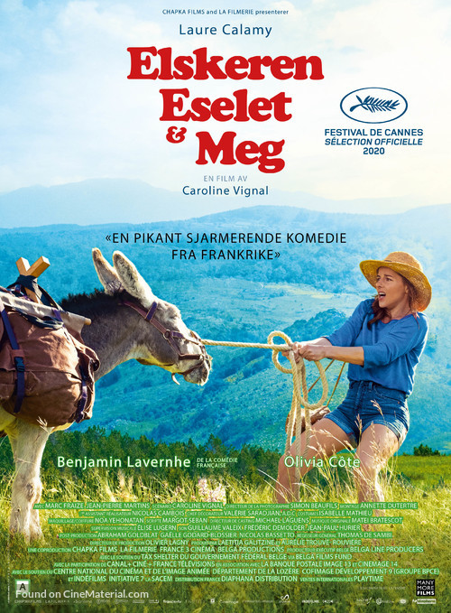 Antoinette dans les C&eacute;vennes - Norwegian Movie Poster