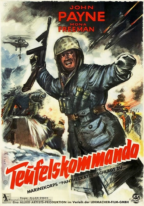 Hold Back the Night - German Movie Poster
