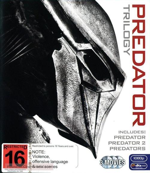 Predator - New Zealand Blu-Ray movie cover