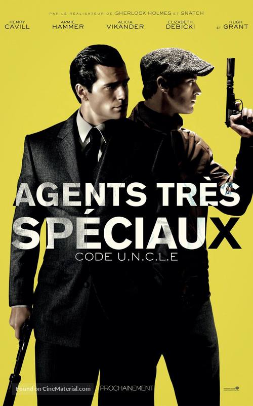 The Man from U.N.C.L.E. - French Movie Poster