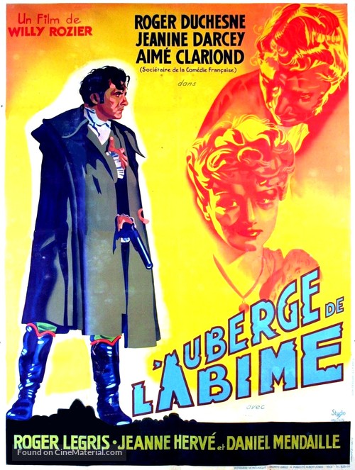 L&#039;auberge de l&#039;ab&icirc;me - French Movie Poster