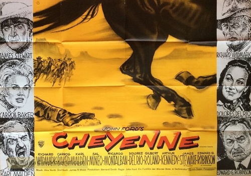 Cheyenne Autumn - German Movie Poster