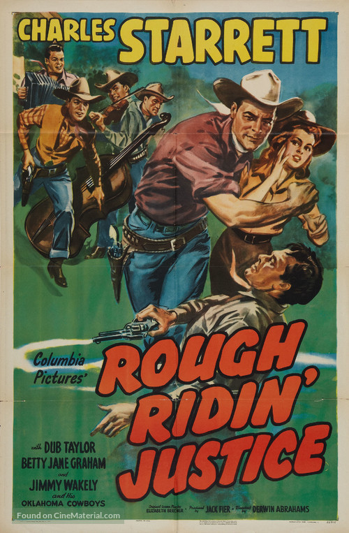 Rough Ridin&#039; Justice - Movie Poster