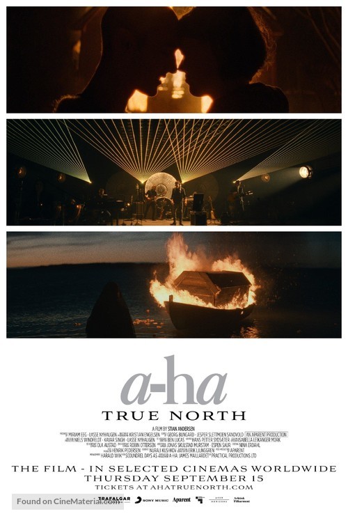 a-ha - True North - British Movie Poster