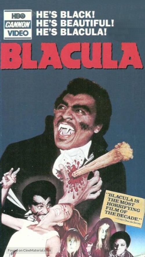 Blacula - VHS movie cover