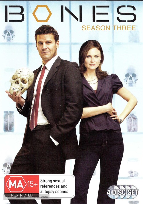 &quot;Bones&quot; - Australian DVD movie cover