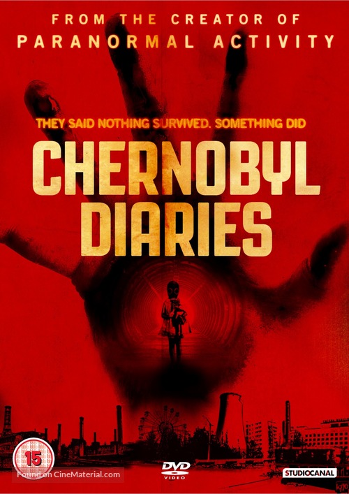 Chernobyl Diaries - British DVD movie cover