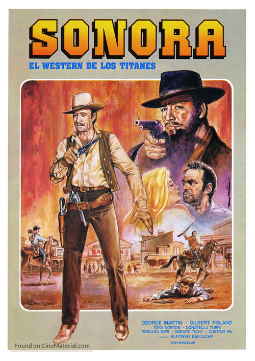 Sonora - Spanish Movie Poster