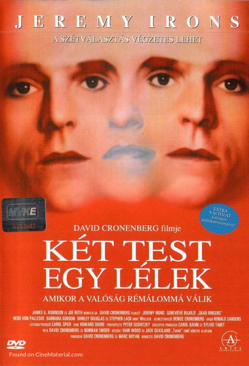 Dead Ringers - Hungarian DVD movie cover