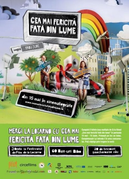 Cea mai fericita fata din lume - Romanian Movie Poster