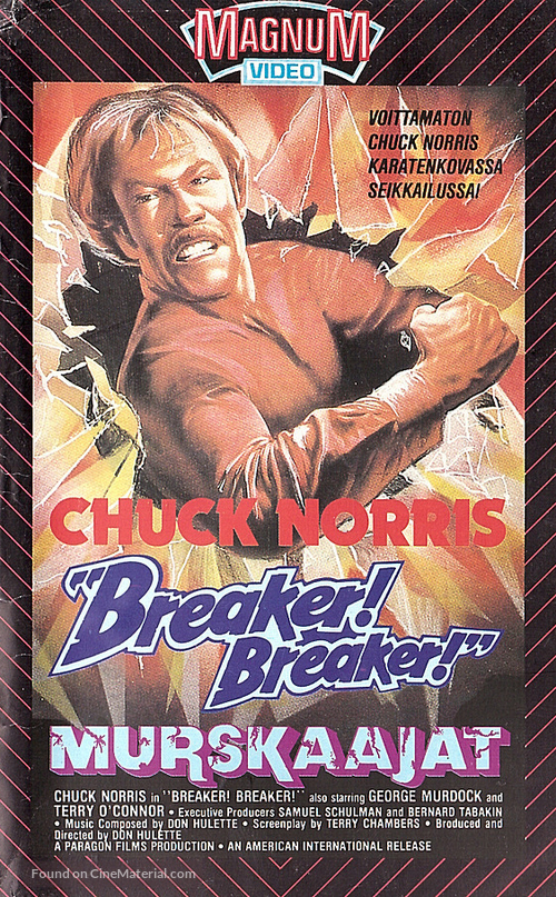 Breaker Breaker - Finnish VHS movie cover