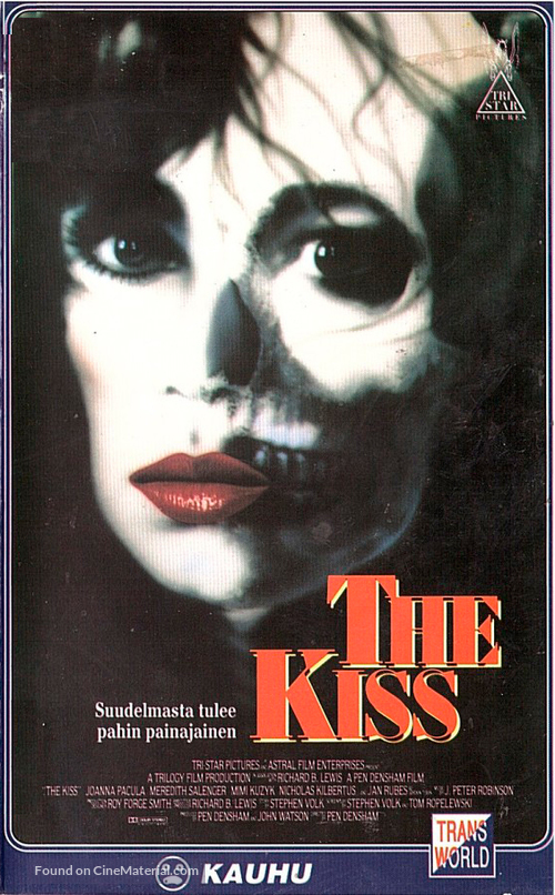 The Kiss - Finnish VHS movie cover