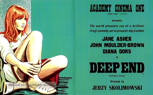 Deep End - British Movie Poster