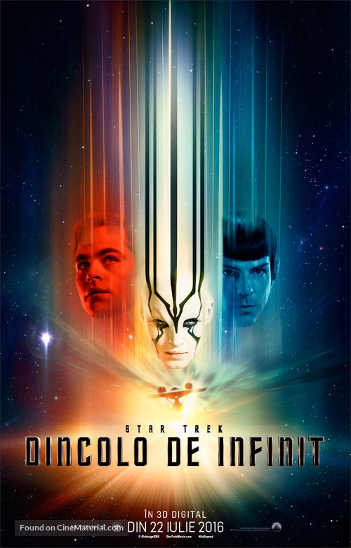 Star Trek Beyond - Romanian Movie Poster