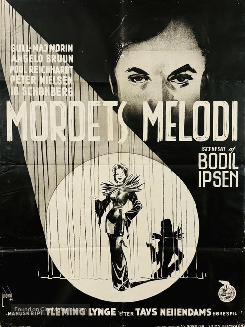 Mordets melodi - Danish poster