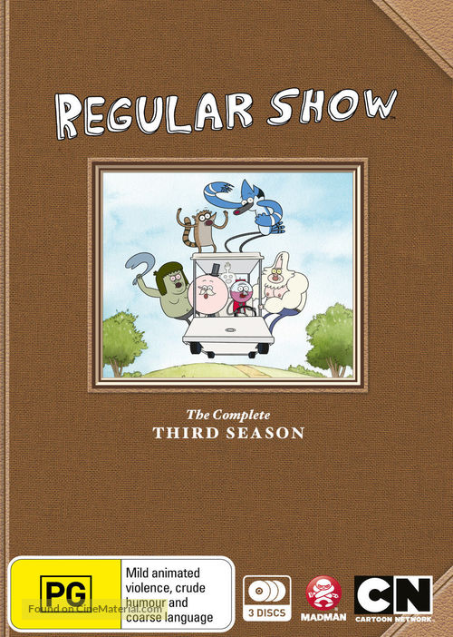 &quot;Regular Show&quot; - Australian DVD movie cover