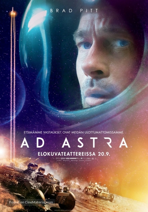 Ad Astra - Finnish Movie Poster