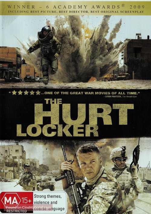 The Hurt Locker - Australian DVD movie cover