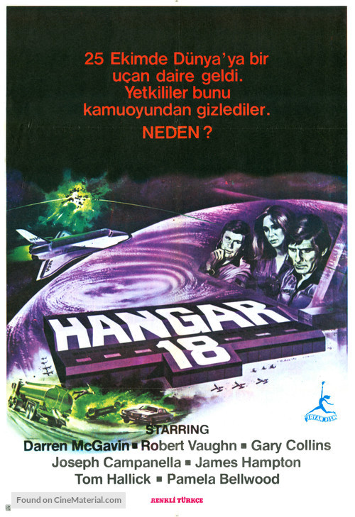 Hangar 18 - Turkish Movie Poster
