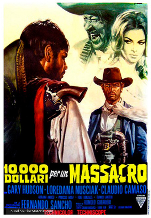 10.000 dollari per un massacro - Italian Movie Poster