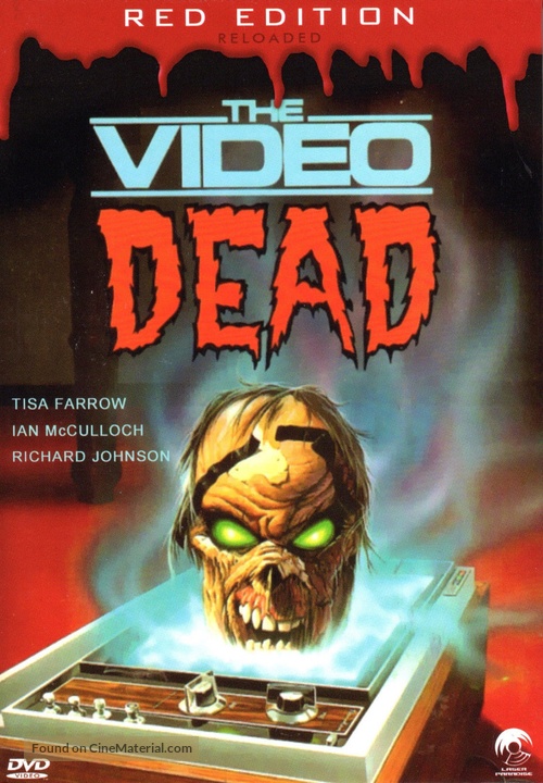 The Video Dead - German DVD movie cover