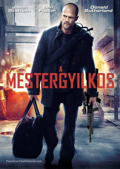 The Mechanic - Hungarian DVD movie cover