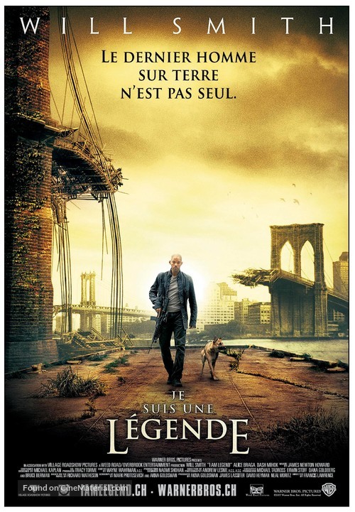 I Am Legend - Swiss Movie Poster