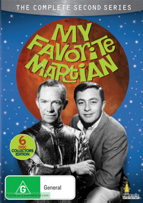 &quot;My Favorite Martian&quot; - Australian DVD movie cover