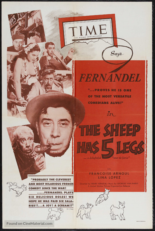 Le mouton &agrave; cinq pattes - Movie Poster