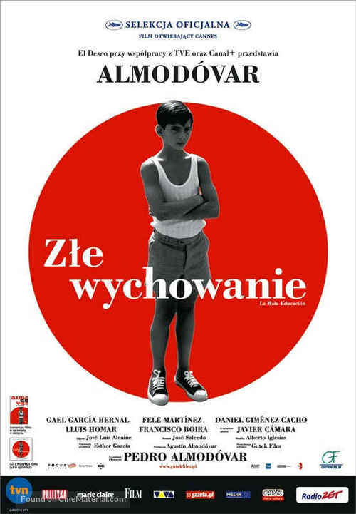 La mala educaci&oacute;n - Polish Movie Poster