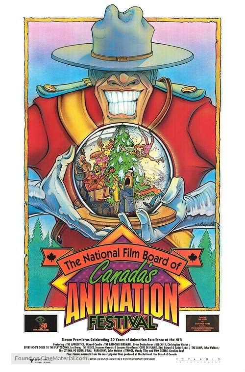 The National Film Board of Canada&#039;s Animation Festival - Canadian Movie Poster