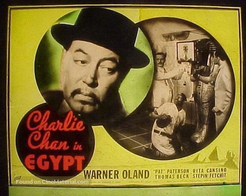 Charlie Chan in Egypt - Movie Poster