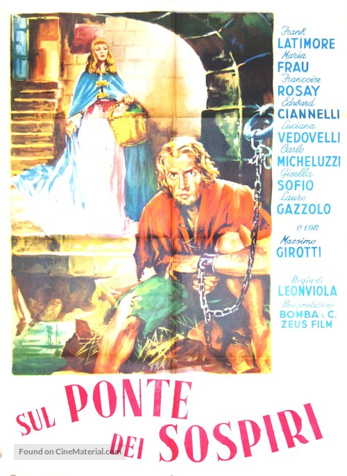 Sul ponte dei sospiri - Italian Movie Poster